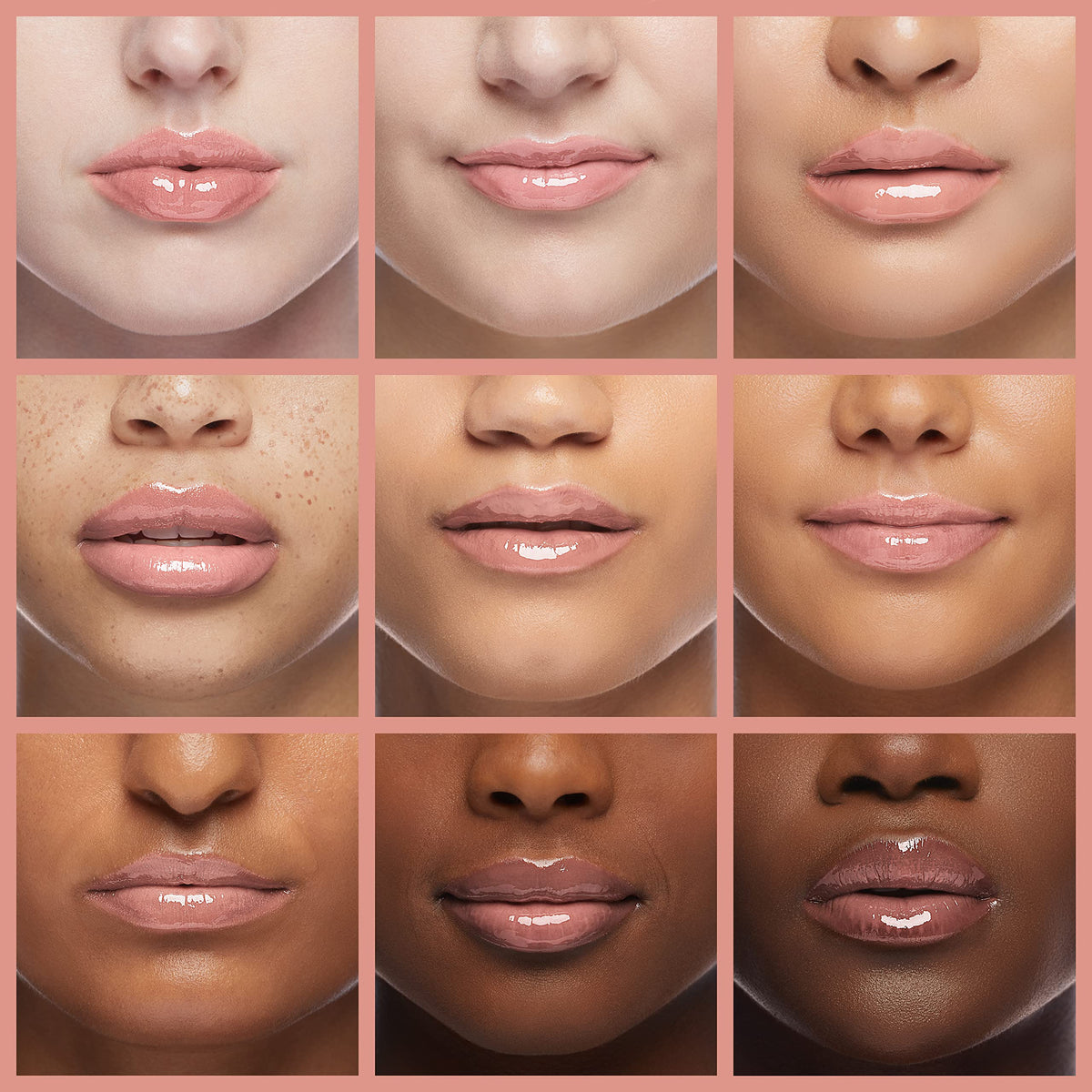 Gloss à Lèvres Neutrogena Ballet Pink sur un fond neutre