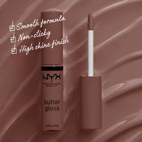 Gloss à Lèvres NYX Butter Ginger Snap 9g arrière