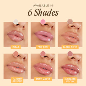 Gloss GrandeLIPS sur des lèvres hydratées