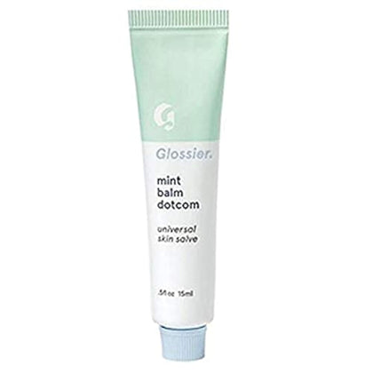 Glossier Balm Dotcom 15 ml en tube menthe vue de face