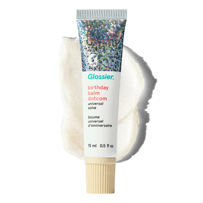 Glossier Balm Dotcom Baume à Lèvres Birthday 18g vue avant