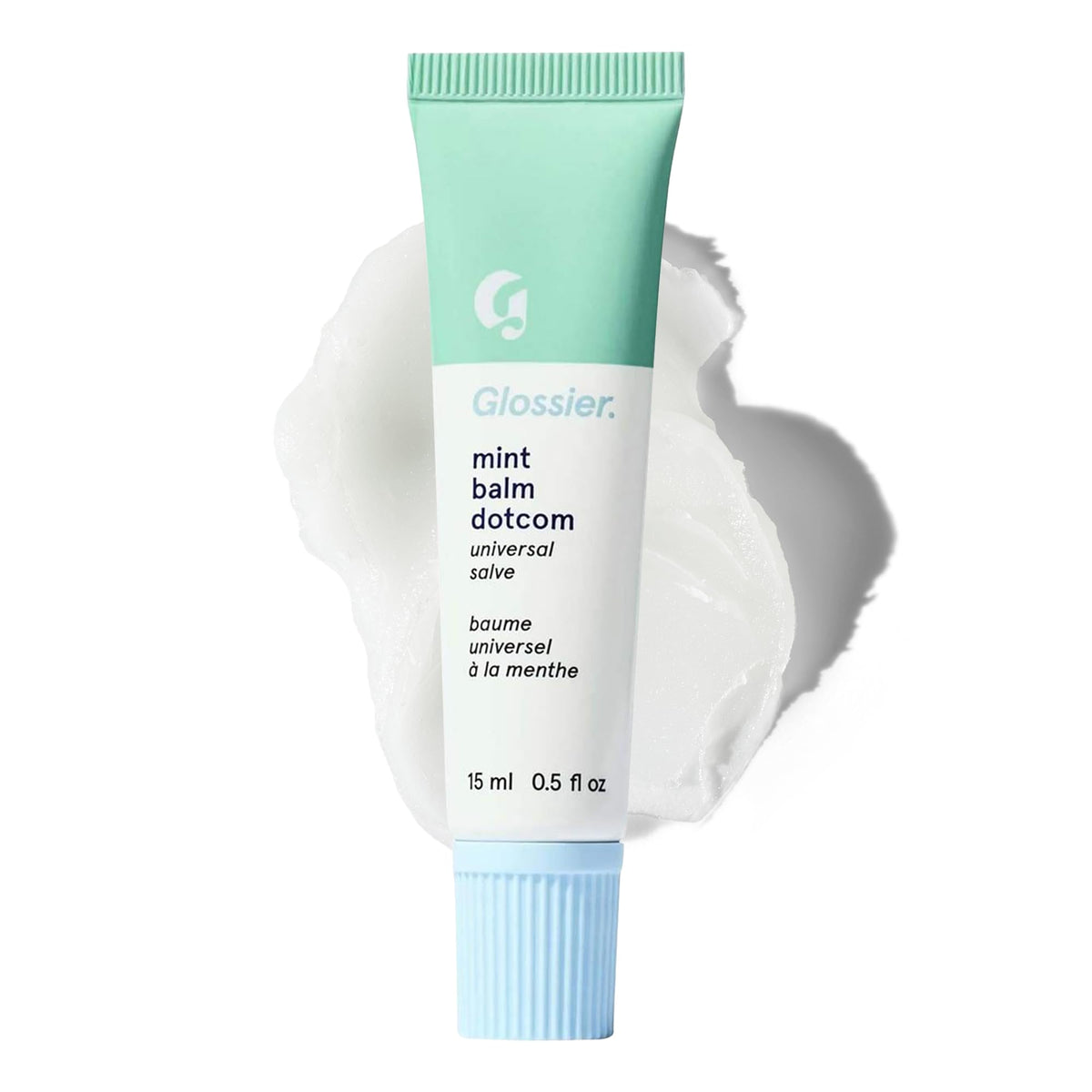 Glossier Balm Dotcom Baume à Lèvres Menthe 18g vue de face