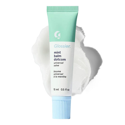 Glossier Balm Dotcom Baume à Lèvres Menthe 18g vue de face