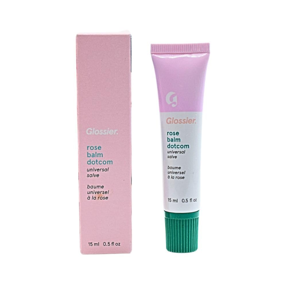 Glossier Balm Dotcom Baume à Lèvres Rose 35g vue de face