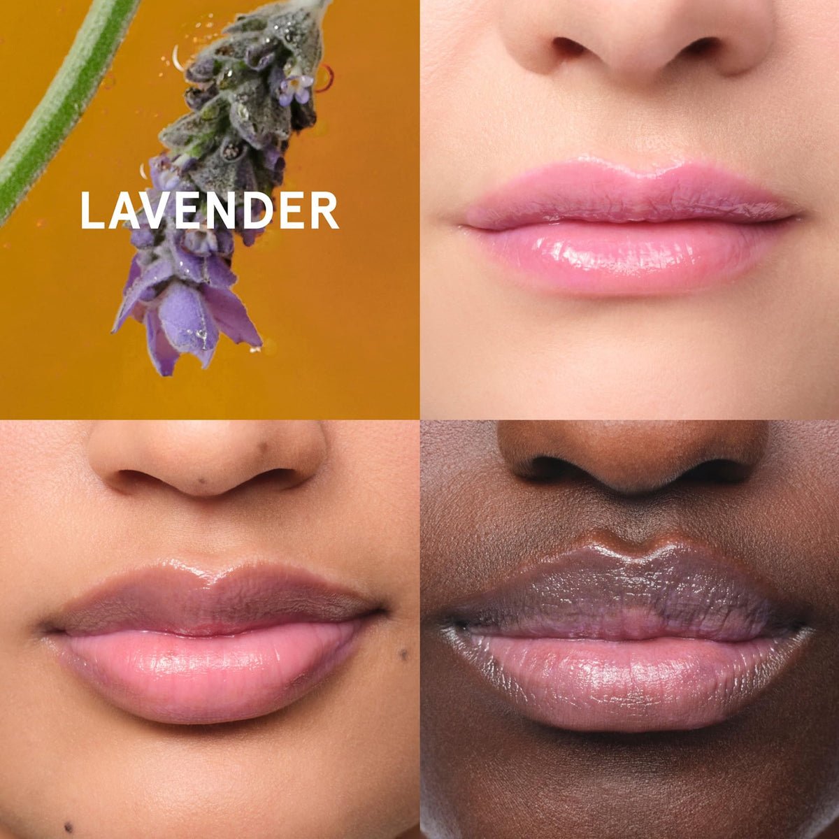 Glossier Balm Dotcom texture sur le doigt