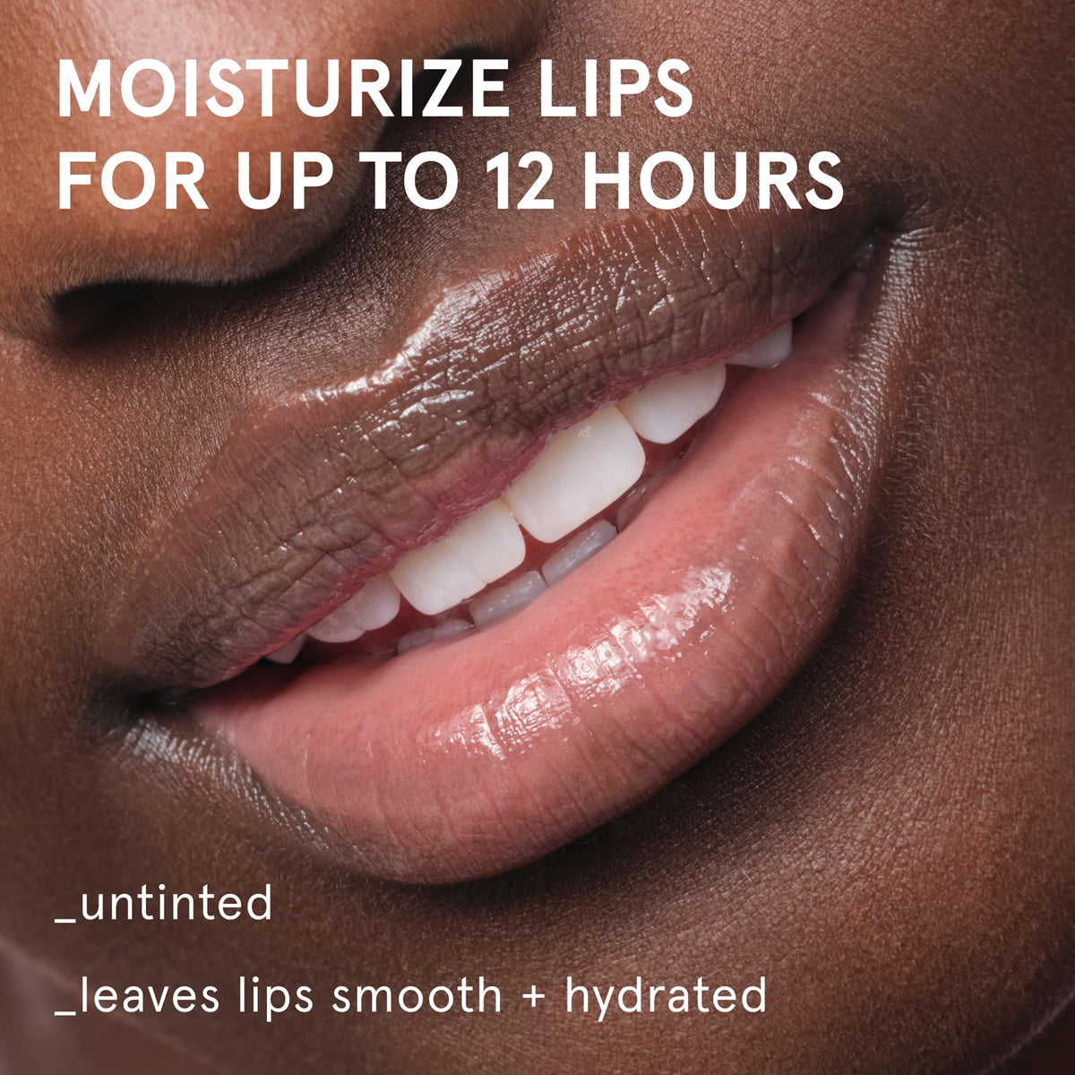 Glossier Baume Balm Dotcom tube ouvert montrant la texture