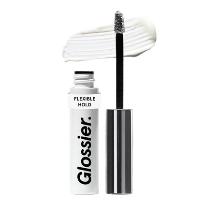 Glossier Boy Brow Gel Transparent 9g vue de face avec pinceau