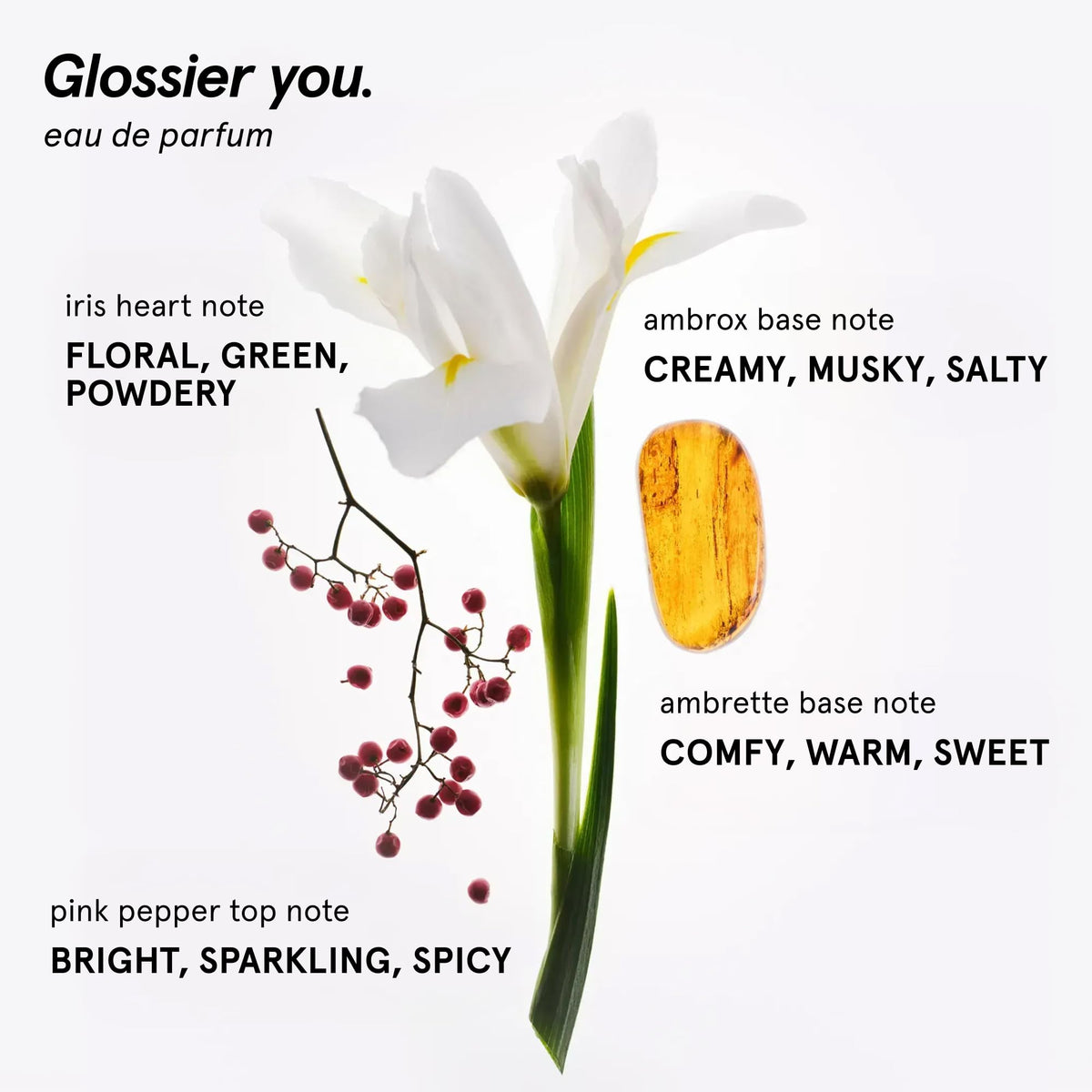 Glossier You Eau de Parfum 50 ml flacon côté vue