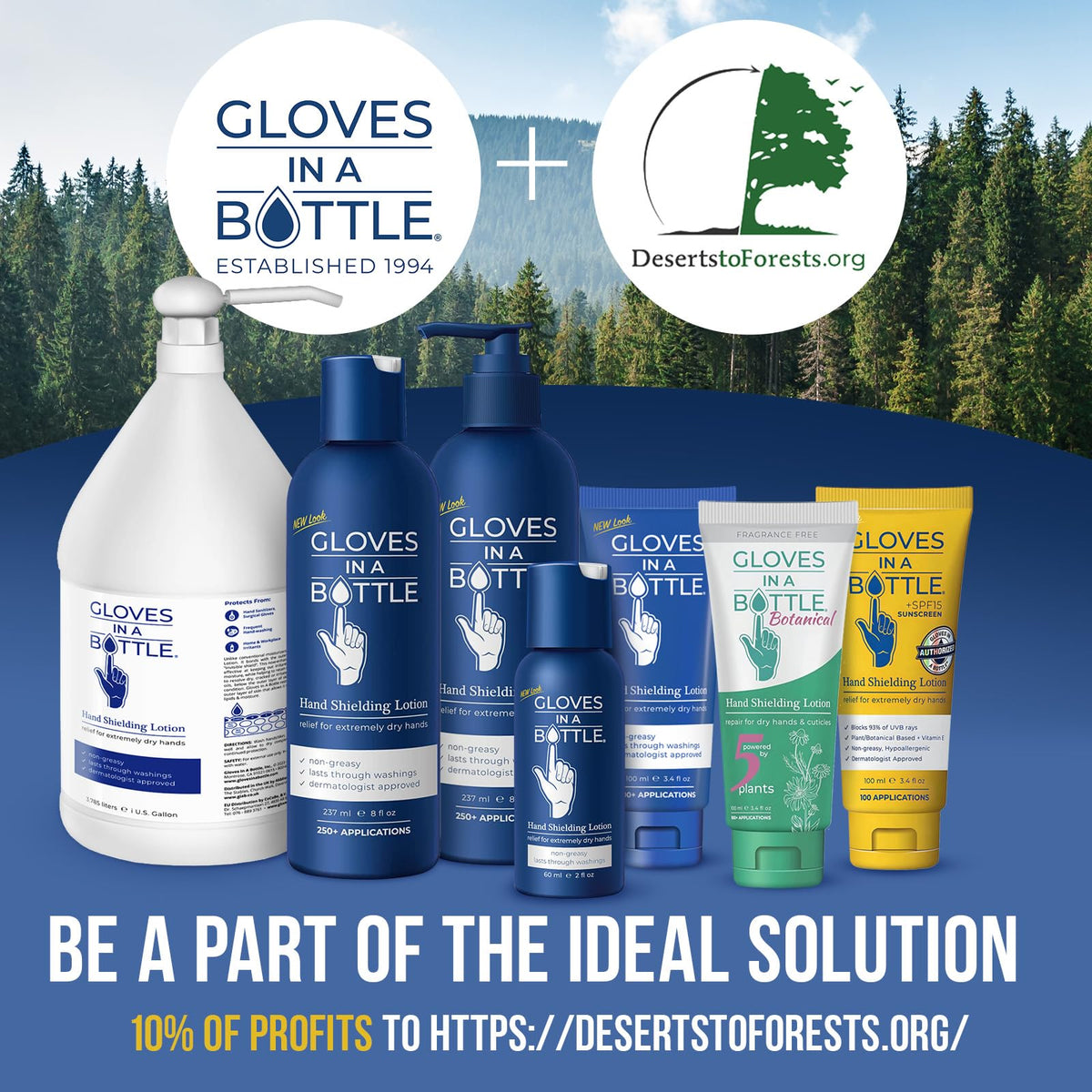 Gloves In A Bottle lotion hydratante 2oz avec autres produits de beauté