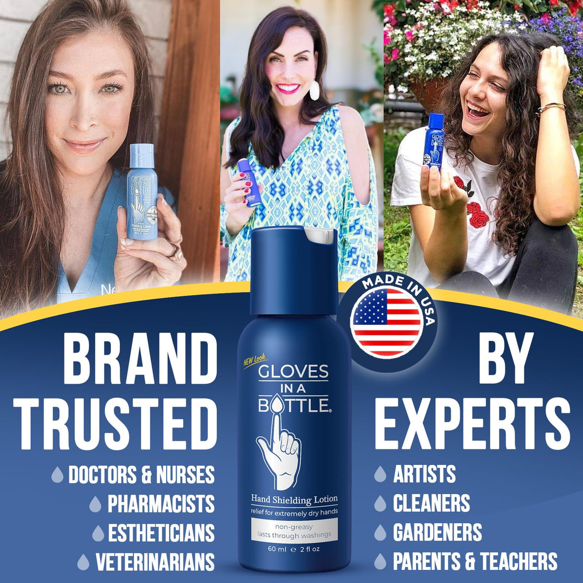 Gloves In A Bottle lotion hydratante 2oz en usage quotidien