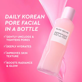 Glow Recipe Tonique PHA + BHA 150ml avec goutte d'application