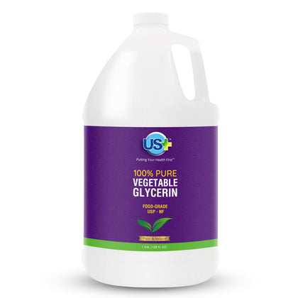 Glycérine Végétale US+ 100% Pure 3,78 L vue avant