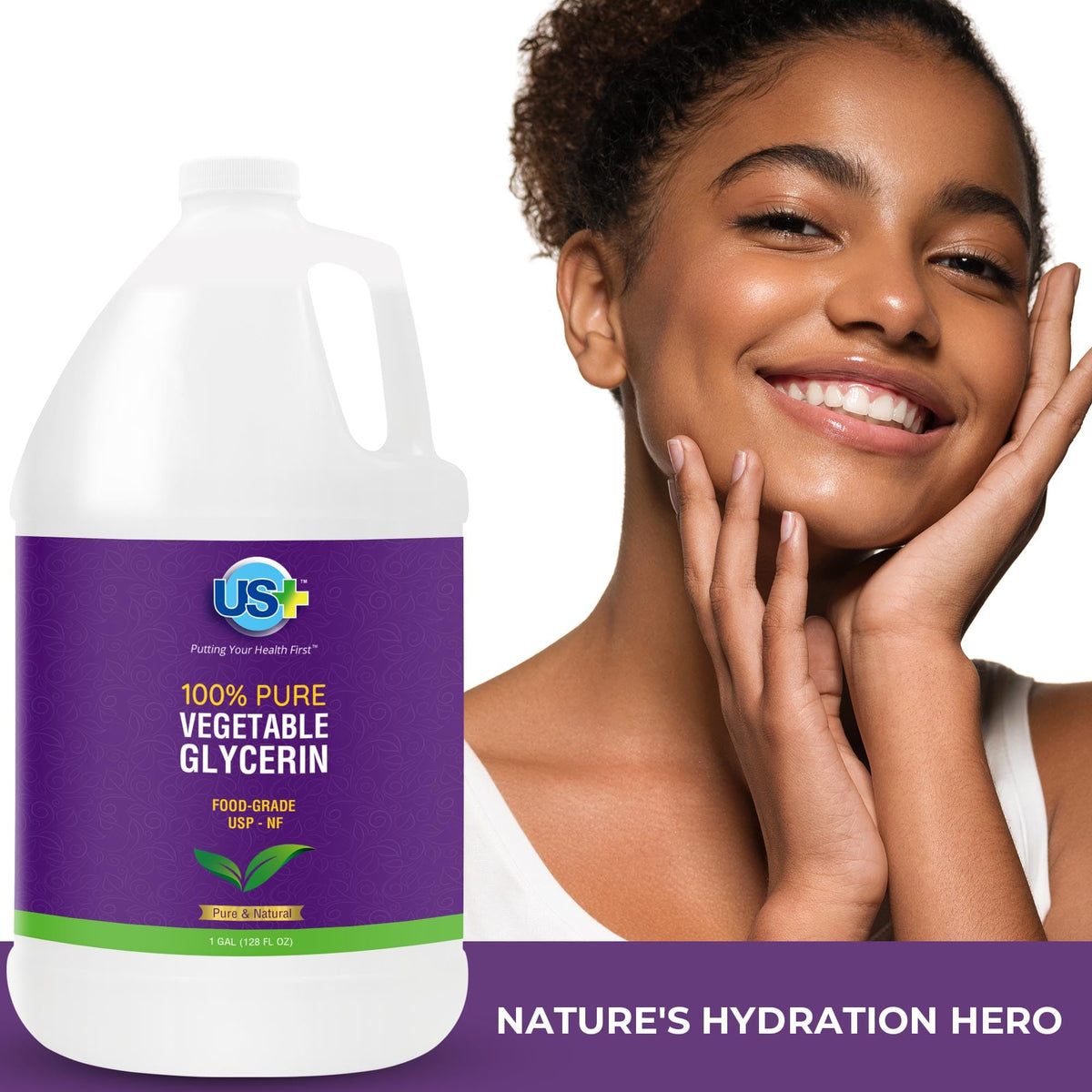 Glycérine Végétale US+ utilisée dans un projet de cosmétique DIY