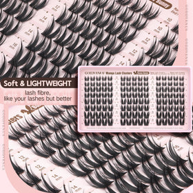 Goddvenus Kit de Cils Manga Bunny avec accessoires