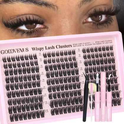 Goddvenus Kit de Cils Manga Wispy 216pcs vue avant