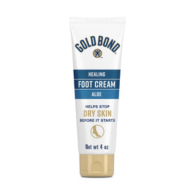 Gold Bond Crème pour les Pieds 4 oz avec aloe vera, vue de face