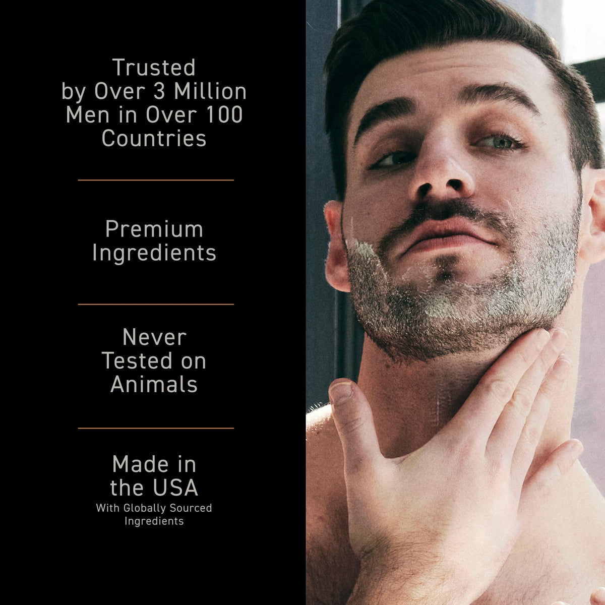 Gommage Brickell Men's Renewing Face Scrub avec ingrédients naturels