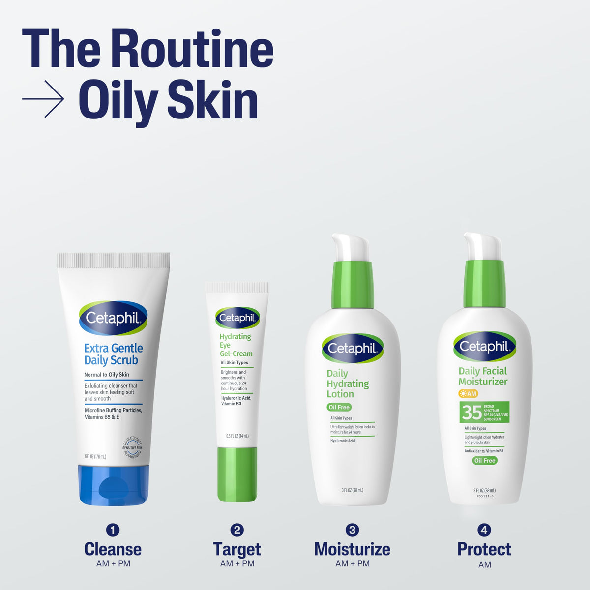 Gommage Cetaphil dans un environnement de salle de bain