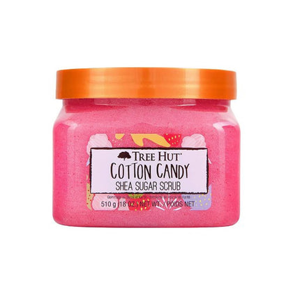 Gommage corporel à la barbe à papa Tree Hut 600g vue de face