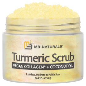 Gommage corporel au curcuma M3 Naturals 520g vue avant