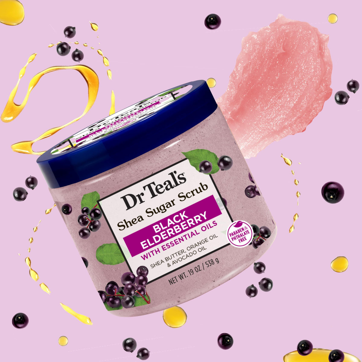 Gommage corporel Dr Teal's avec des huiles essentielles