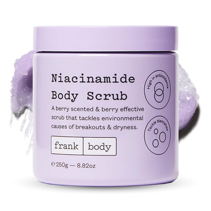 Gommage corporel Niacinamide frank body 250g vue avant