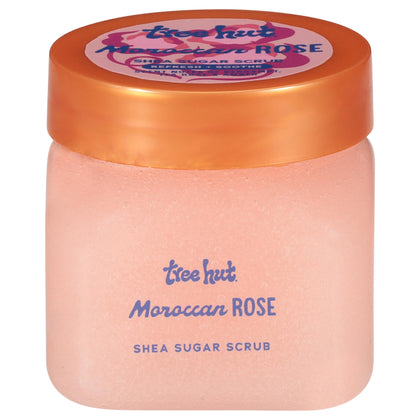 Gommage Corporel Rose Marocaine Tree Hut 120g vue de face