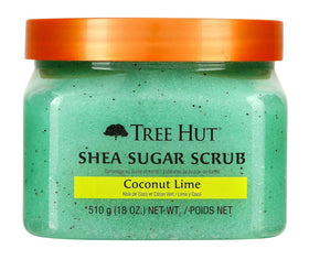 Gommage corps Coco Citron Tree Hut 600g vue avant avec emballage