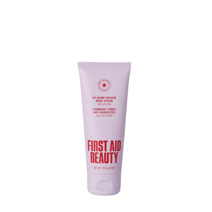 Gommage corps KP Bump Eraser 70g de First Aid Beauty vue avant avec texture visible