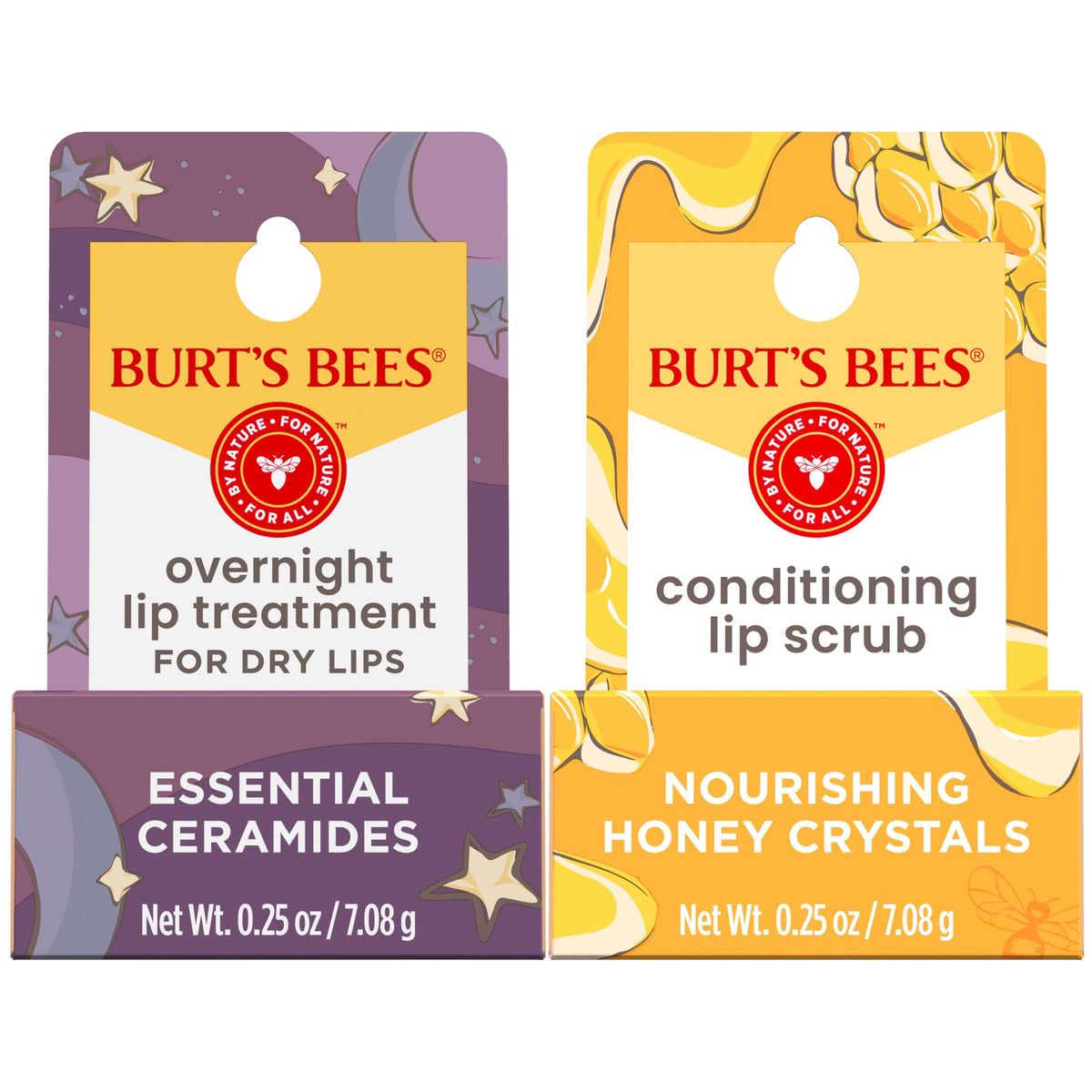 Gommage des Lèvres Burt's Bees 0,25 oz avec cristaux de miel