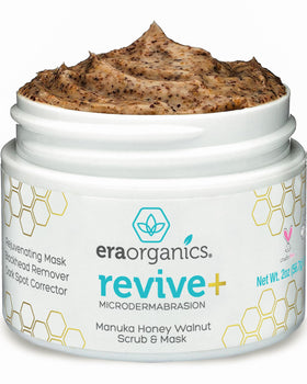 Gommage Era Organics au miel de manuka, packaging et contenu