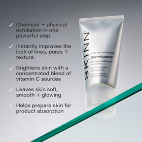 Gommage SKINN DermAppeal® avec cristaux VC5 en gros plan