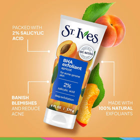 Gommage St. Ives Abricot 170 ml, emballage arrière