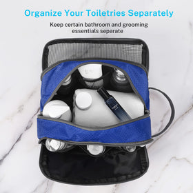Gonex trousse de toilette pliée pour un rangement facile