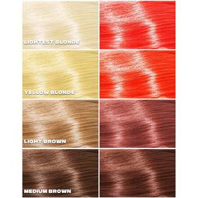 Good Dye Young Couleur de Cheveux Coral Neon 79g en application sur cheveux