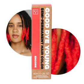 Good Dye Young Couleur de Cheveux Semi-Permanente Coral Neon 79g vue de face