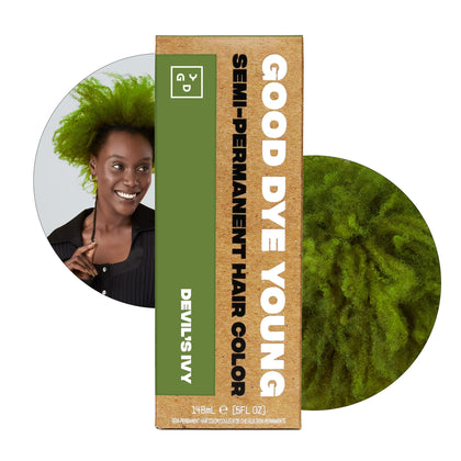 Good Dye Young Teinture Capillaire Semi-Permanente Verte 5 FL OZ