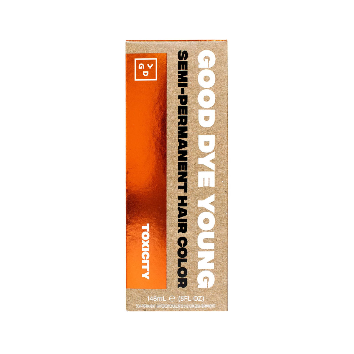 Good Dye Young teinture semi-permanente Cuivre Orange 181g - vue avant