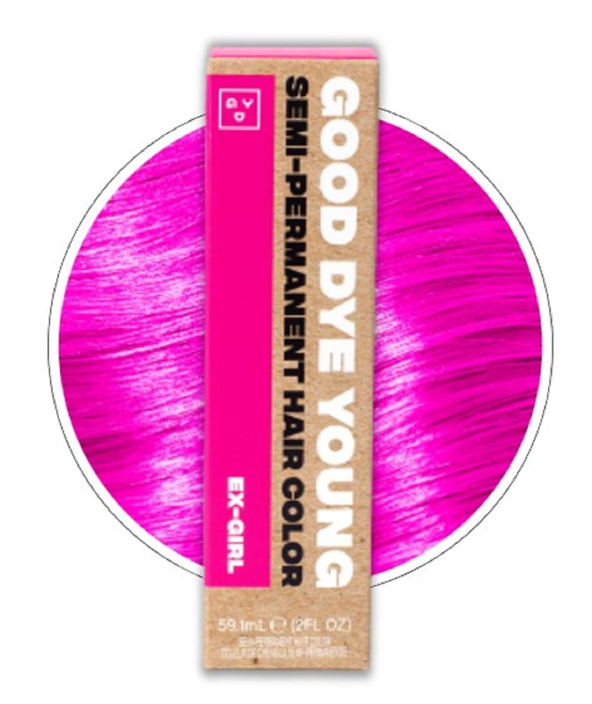 Good Dye Young Teinture Semi-Permanente Rose Ex-Girl 70g vue avant