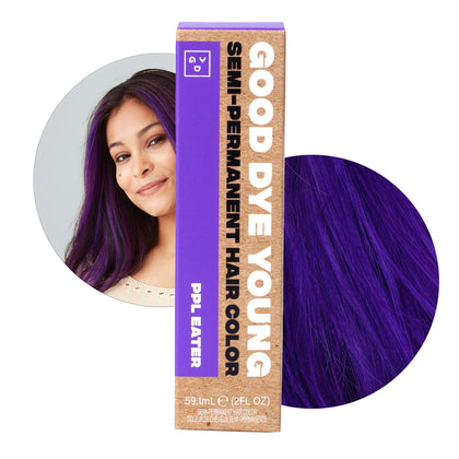 Good Dye Young Teinture Semi-Permanente Violet PPL Eater 82g vue de face