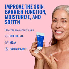 Good Molecules Crème Riche 60g application sur la main