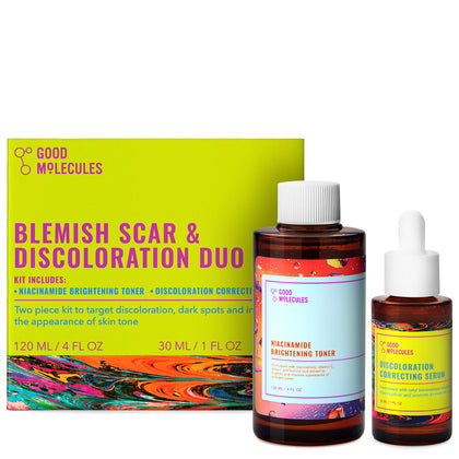 Good Molecules Duo Post-Blemish et Discoloration Toner et Sérum