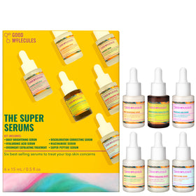 Good Molecules Set Découverte de 6 Sérums Miniatures 15ml en boîte cadeau