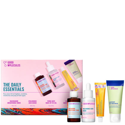 Good Molecules Set Essentiels Quotidiens vue de face
