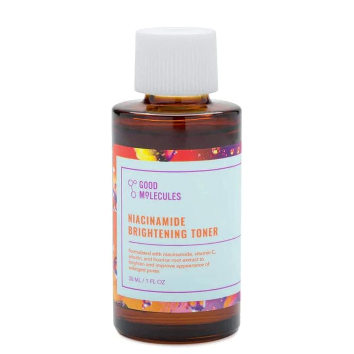 Good Molecules Toner Éclaircissant Niacinamide 30 ml avec composition visible