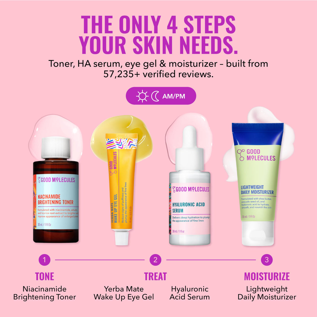Good Molecules Tonique Éclaircissant à la Niacinamide