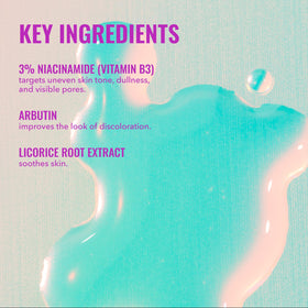 Good Molecules Tonique Éclaircissant Niacinamide 118 ml en contexte sur une coiffeuse