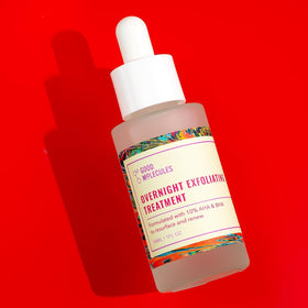 Good Molecules Traitement Exfoliant de Nuit emballage et instructions