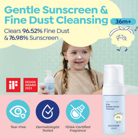 GOONGBE Kids Lotion 2,7 oz. vue arrière