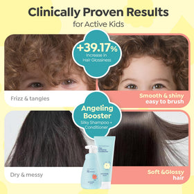 GOONGBE shampooing et après-shampooing en usage